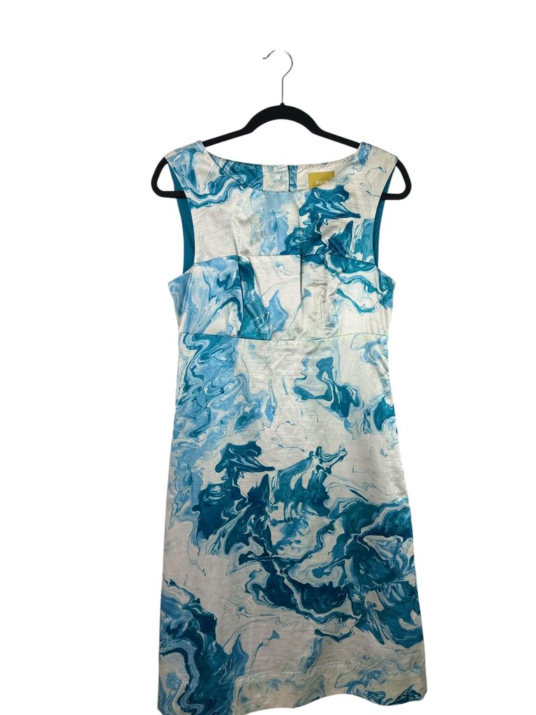 MAEVE MARBLE PRINT SHEATH DRESS
