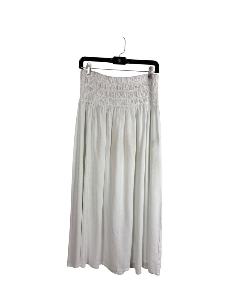 ELLEN TRACEY SMOCK MIDI SKIRT