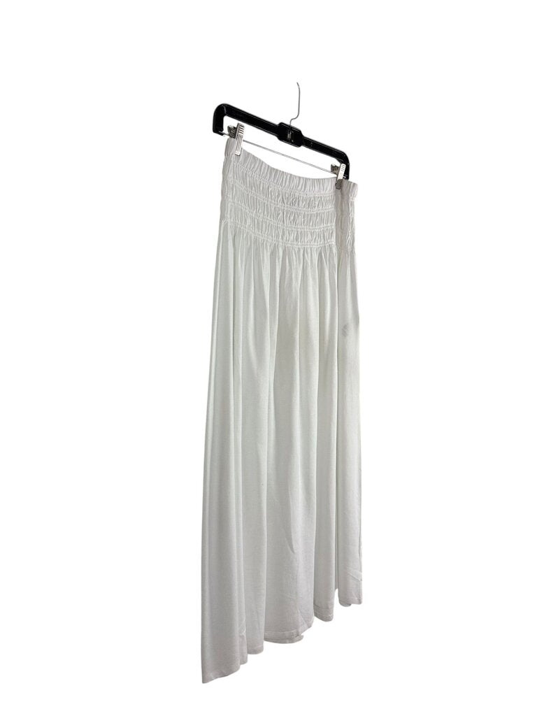ELLEN TRACEY SMOCK MIDI SKIRT