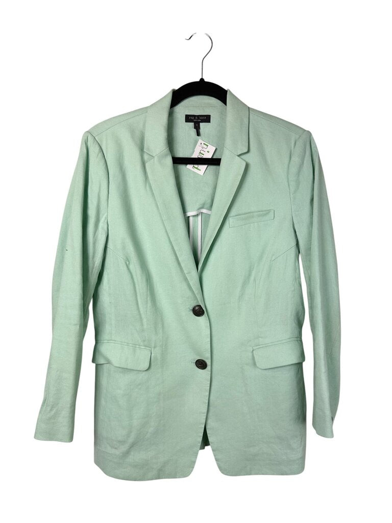 RAG & BONE LINEN BLEND BLAZER