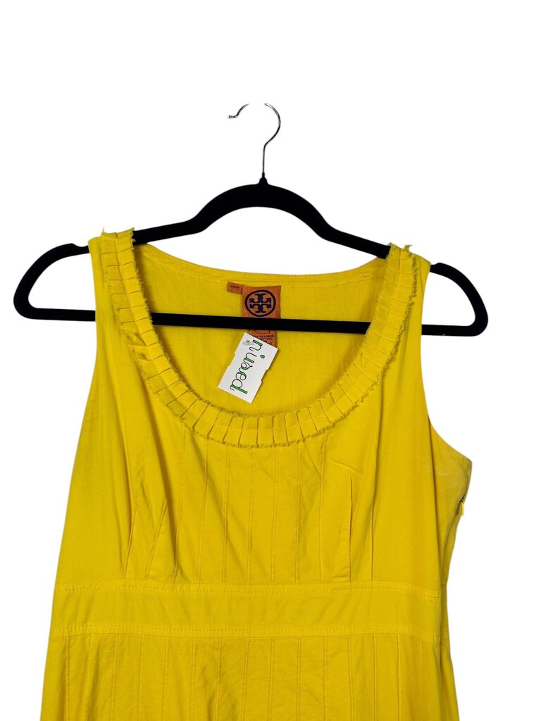TORY BURCH PLEATED FLARE DRESS