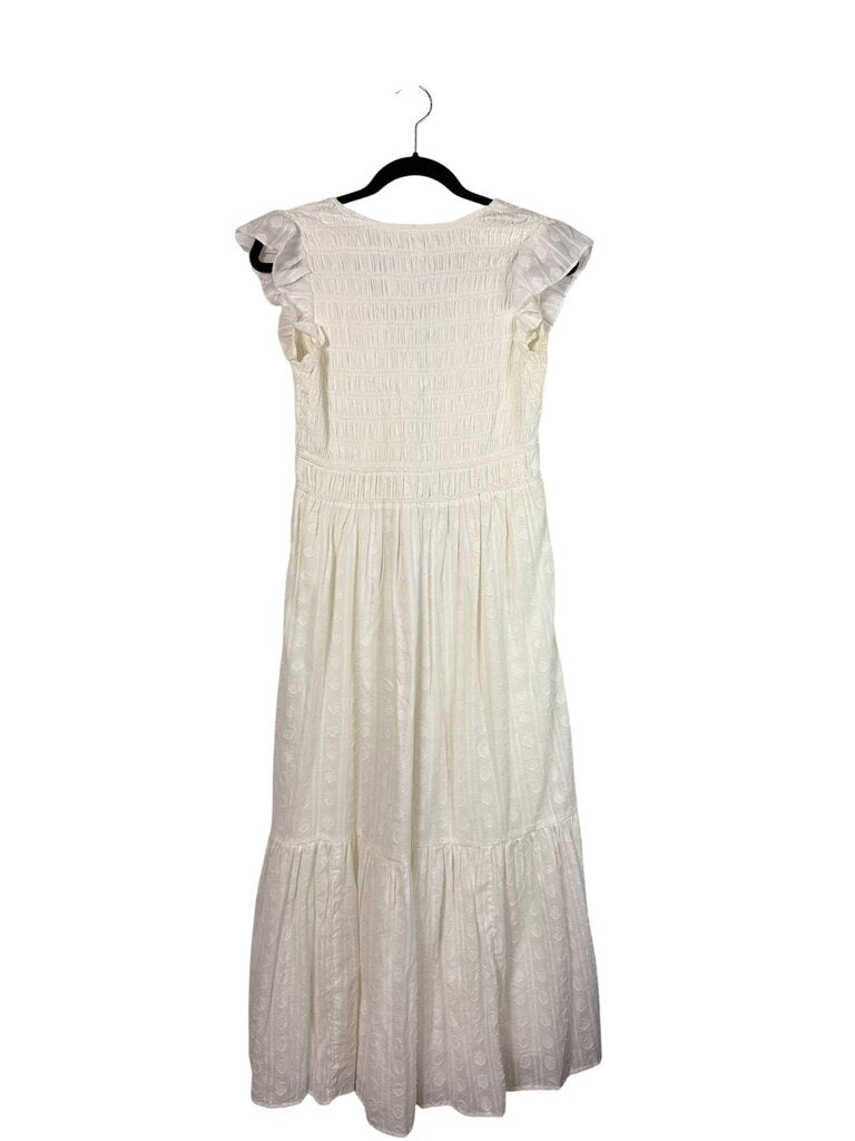 ANTHRPOLOGIE BUTTON MIDI DRESS
