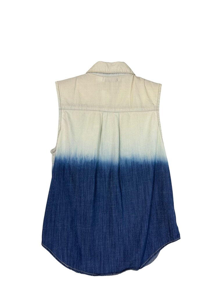 BDG OMBRE DENIM BLOUSE