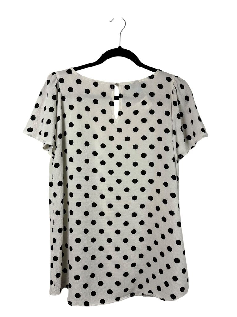 CECE POLKA DOTS BLOUSE