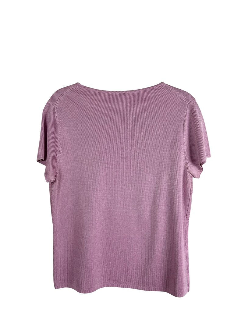 BARRY BRICKEN SILK KNIT TOP