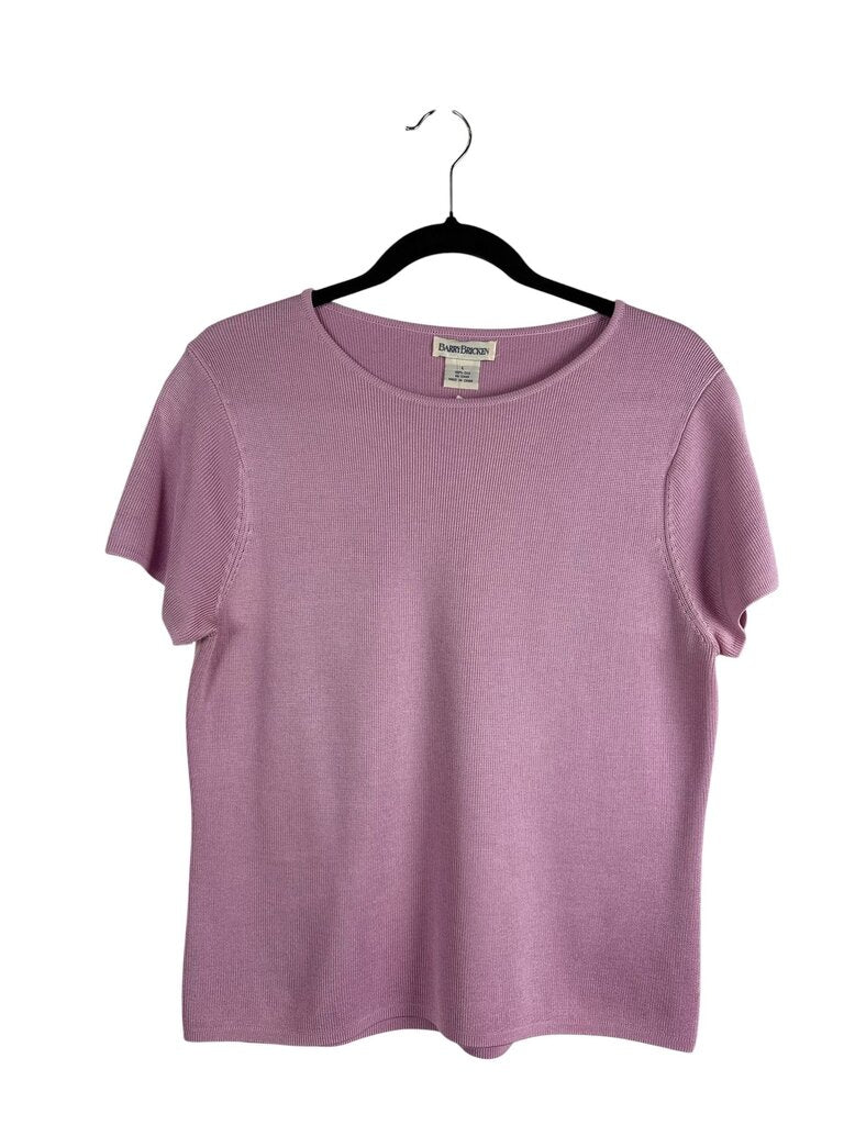 BARRY BRICKEN SILK KNIT TOP