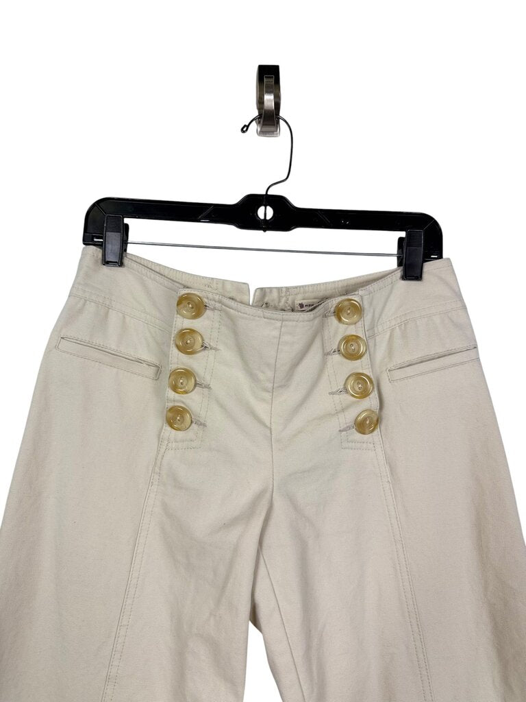NANETTE LEPORE SAILOR BUTTON PANTS