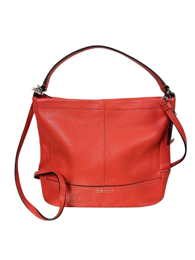 COACH PEBBLE LEATHER HANDBAG