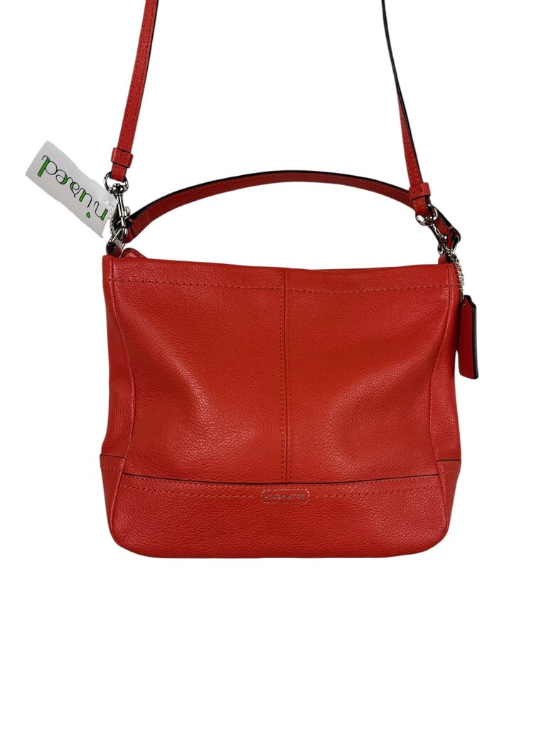 COACH PEBBLE LEATHER HANDBAG