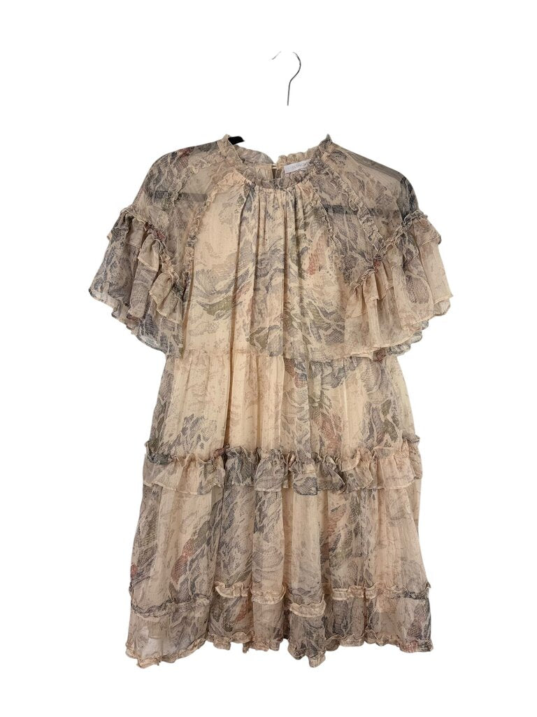 OLIVIACIOUS SNAKESKIN BABYDOLL DRESS