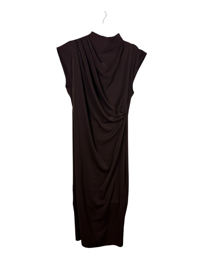 ASOS DRAPED COWL NECK MIDI DRESS