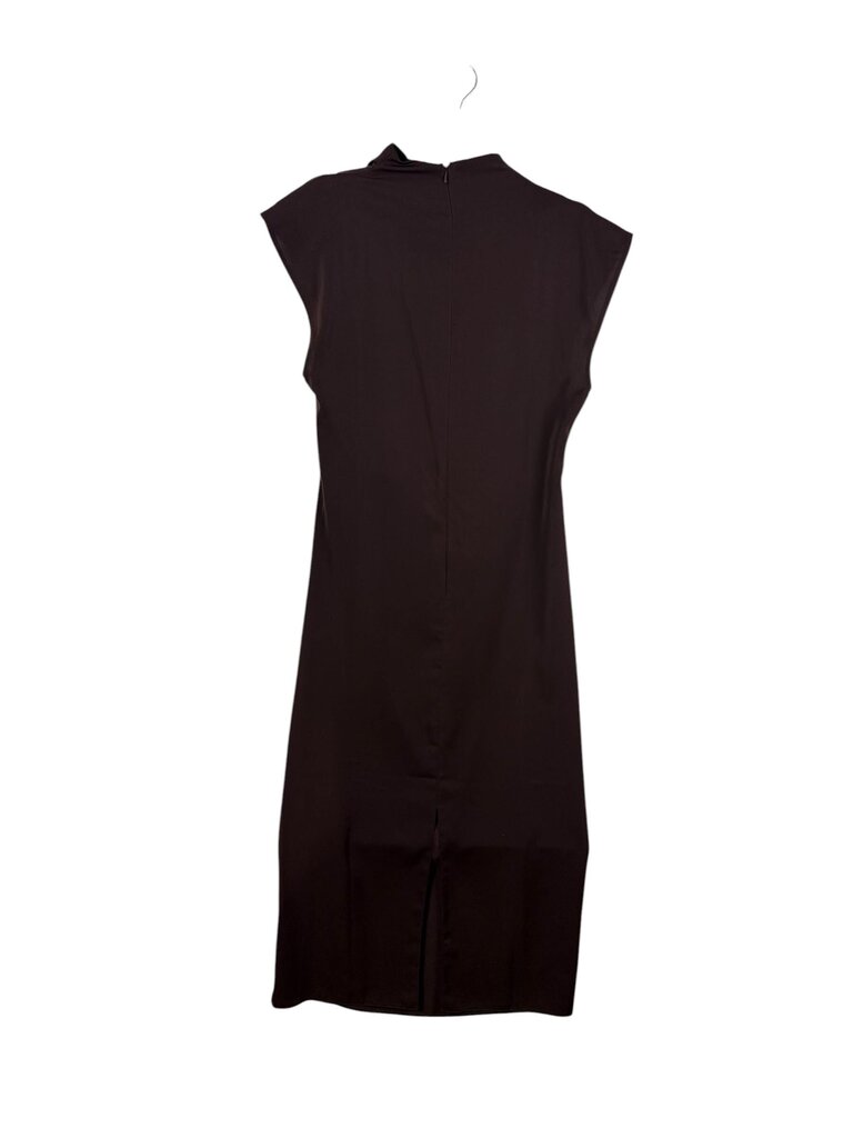 ASOS DRAPED COWL NECK MIDI DRESS