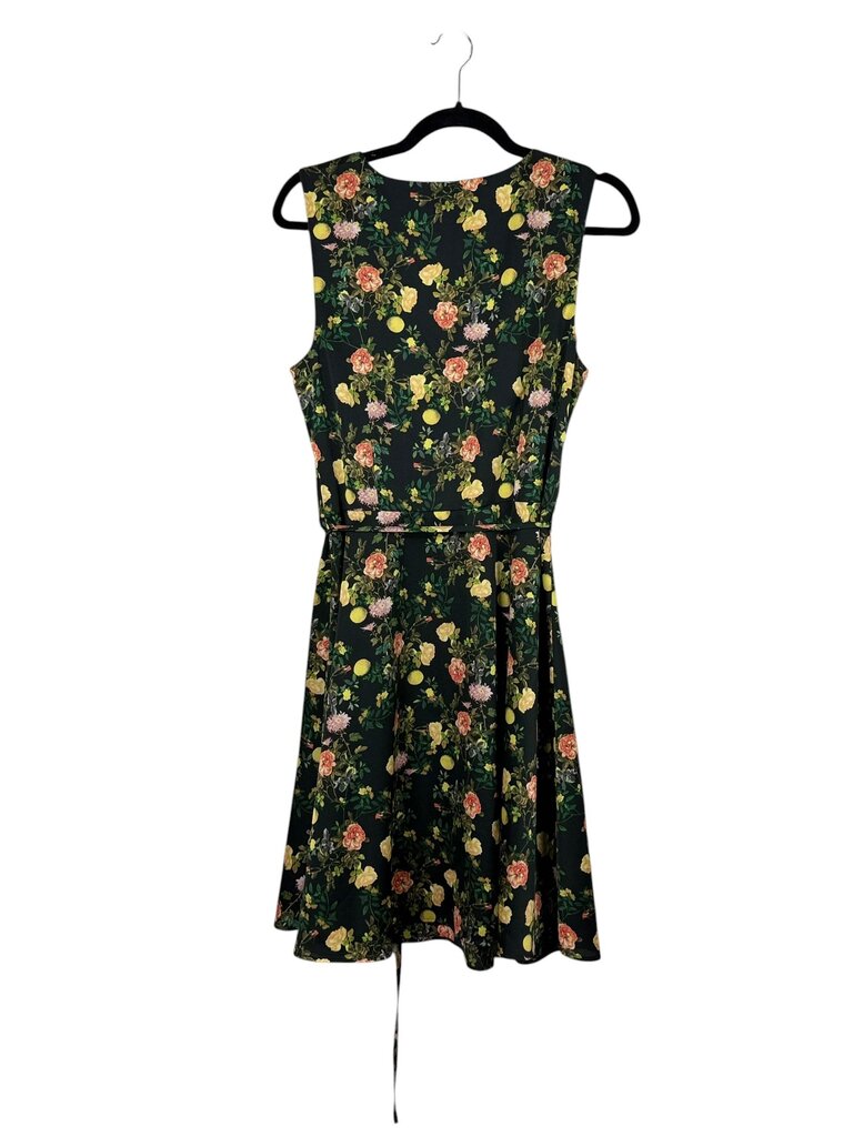 BANANA REPUBLIC FLORAL BELTED DRESS