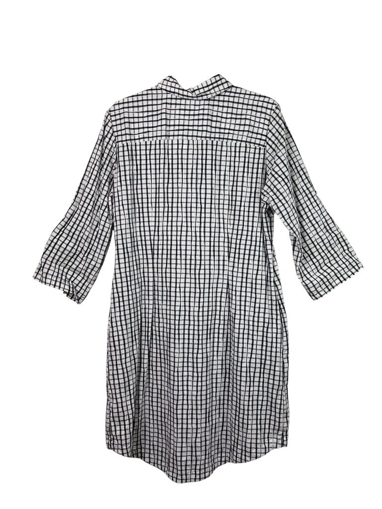 FOXCROFT PLAID SHIRT DRESS