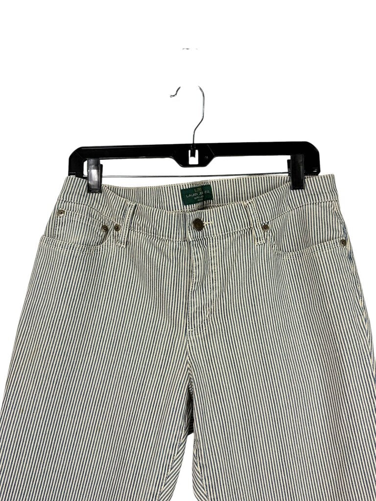 LAUREN RALPH LAUREN STRIPED JEANS