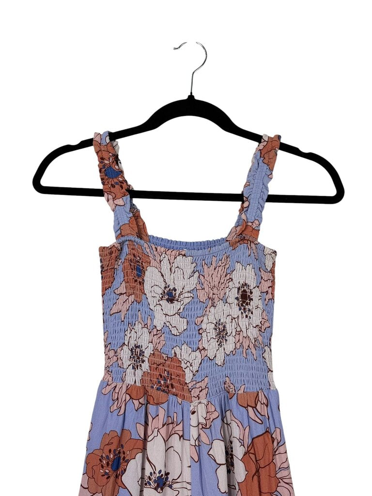 WILFRED FLORAL SMOCK JUMPSUIT