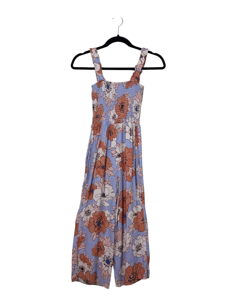 WILFRED FLORAL SMOCK JUMPSUIT