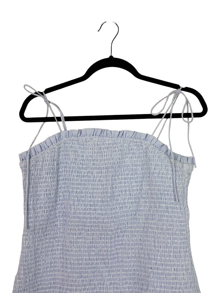 A LOVE LIKE YOU PINSTRIPE DRESS