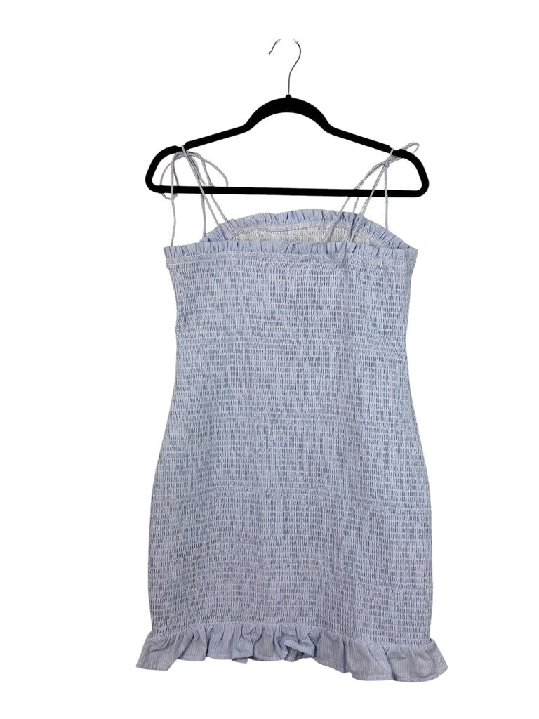A LOVE LIKE YOU PINSTRIPE DRESS