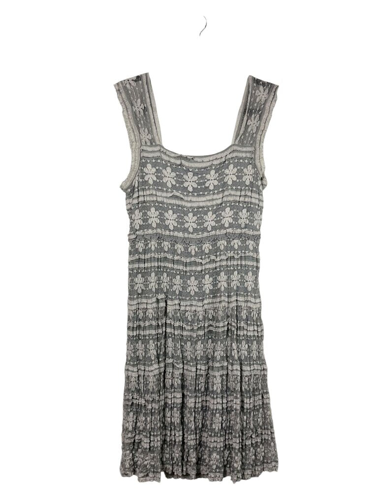 MAX STUDIO FLORAL LACE DRESS