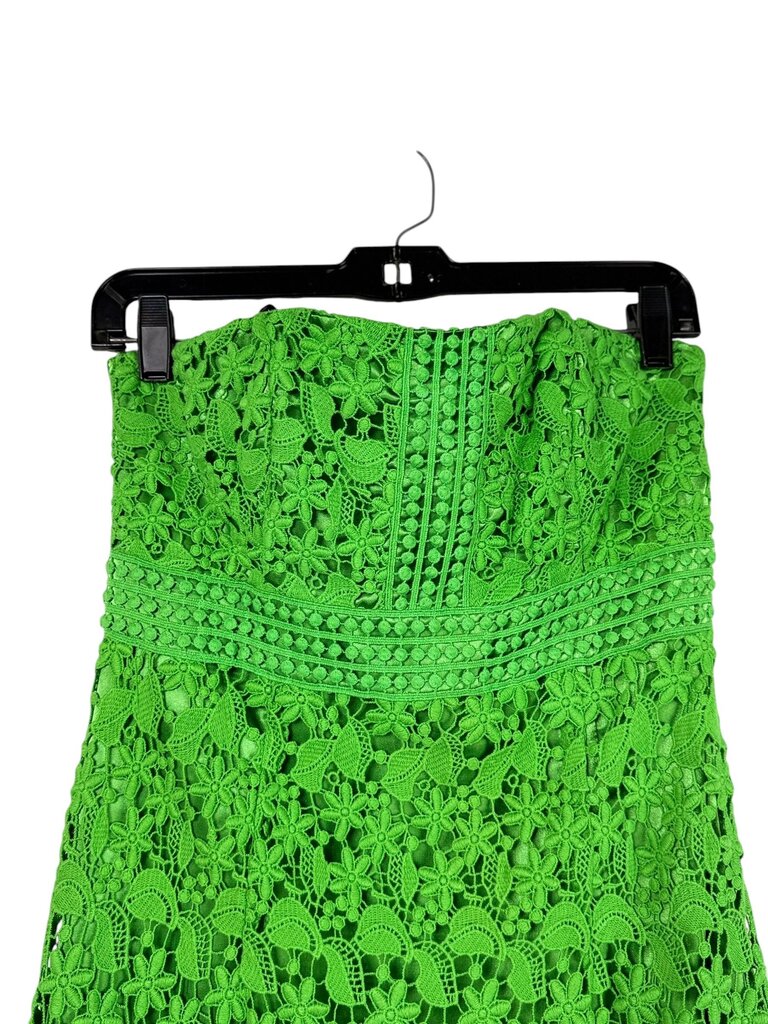 LAUNDRY BY SHELLI SEGAL CROCHET MIDI DRESS