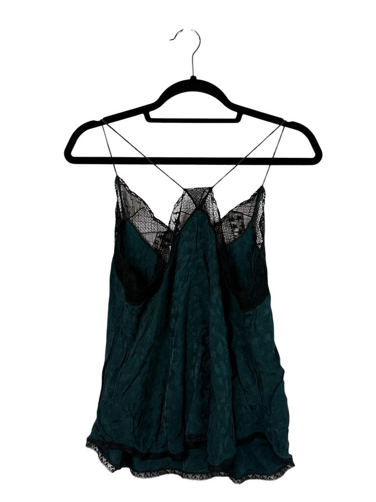 ZADIG & VOLTAIRE CHRISTY JAC-LEO TANK