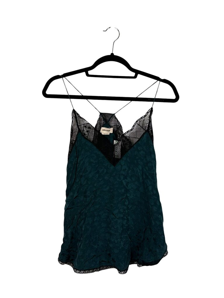 ZADIG & VOLTAIRE CHRISTY JAC-LEO TANK
