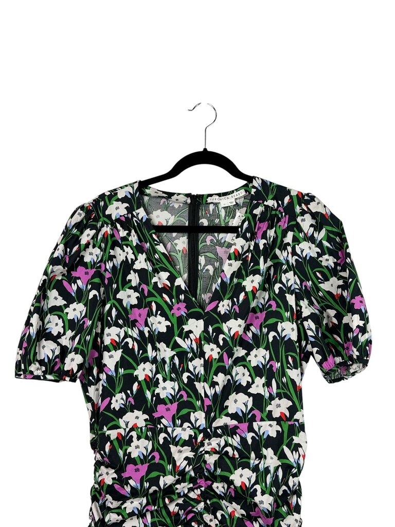 VERONICA BEARD JANICE FLORAL DRESS