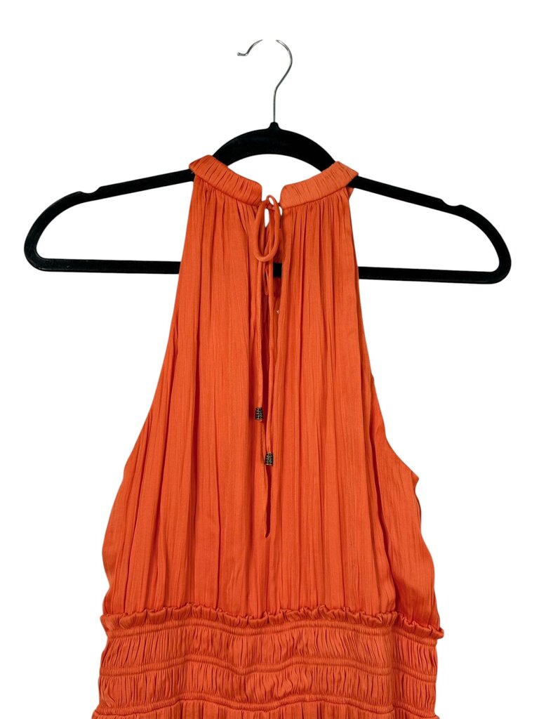 ANTHROPOLOGIE SATIN CRINKLE JUMPSUIT