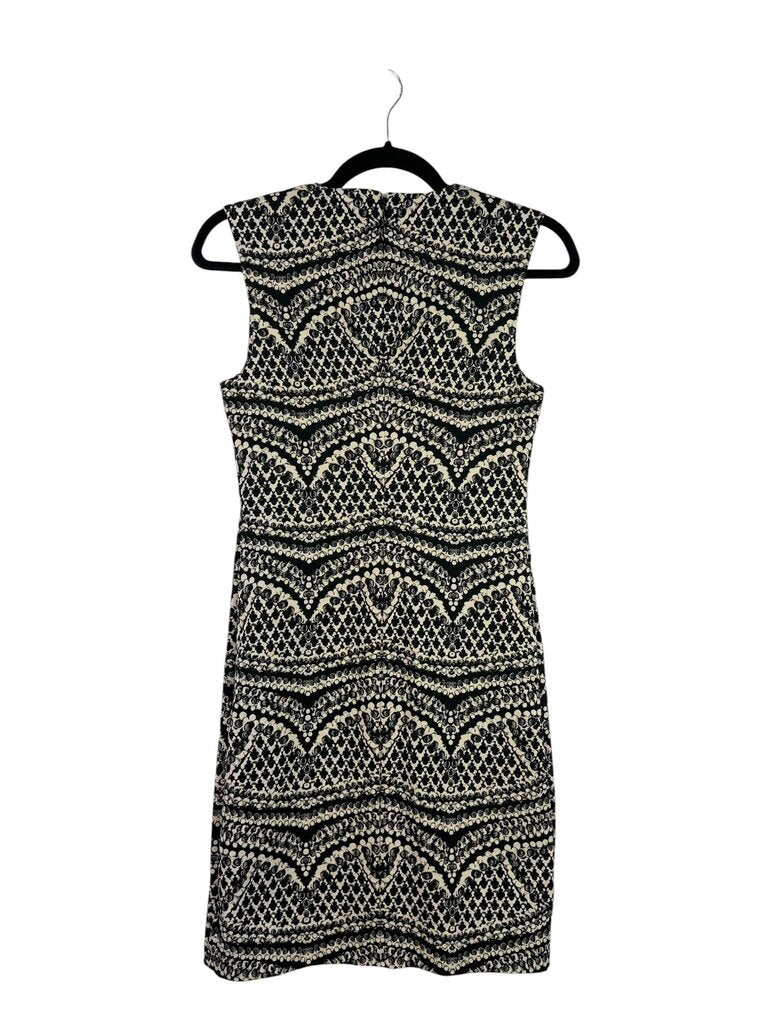 DIANE VON FURSTENBURG JACQUARD SHEATH DRESS