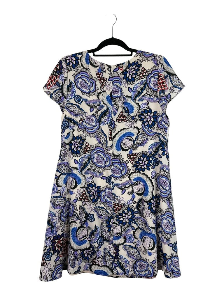 BETSEY JOHNSON FLORAL PAISLEY SHIFT DRESS