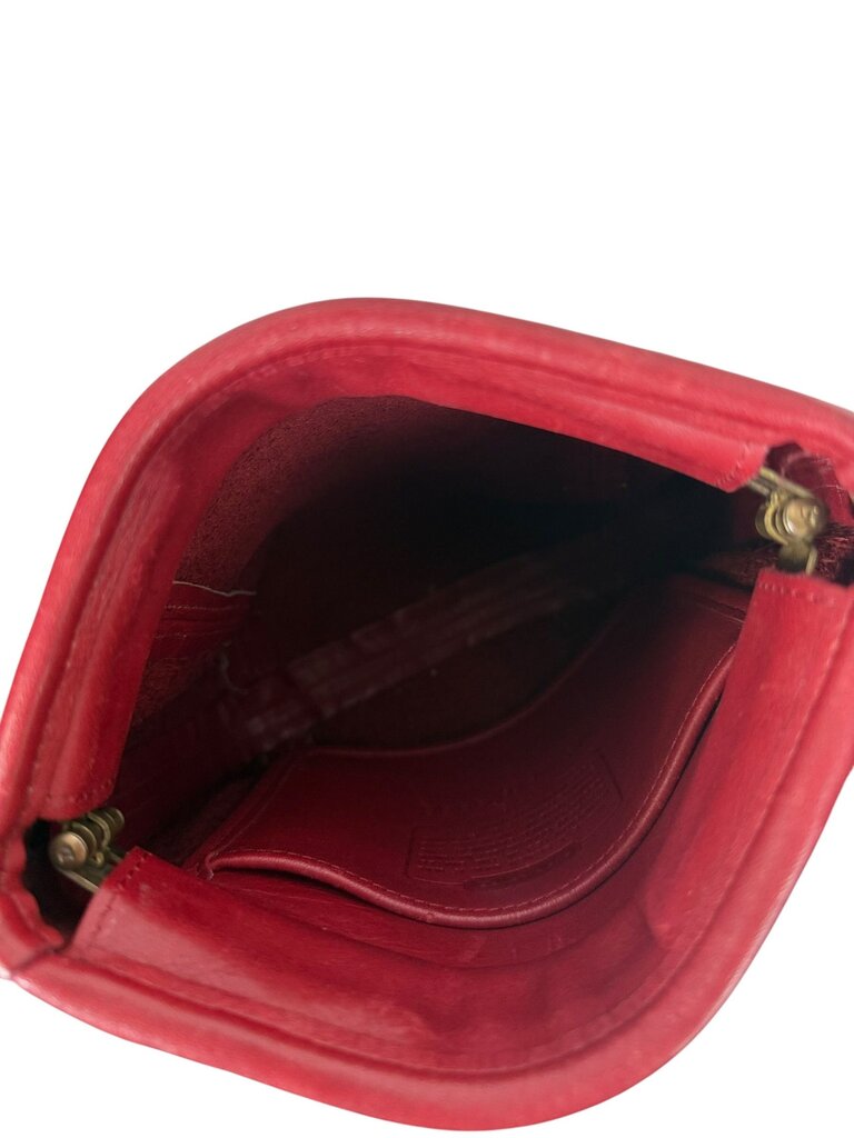 COACH CLASSIC FRAME LEATHER POUCH