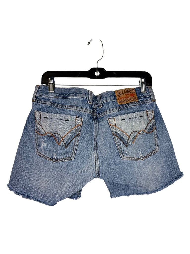 LUCKY BRAND CUT OFF DENIM SHORTS