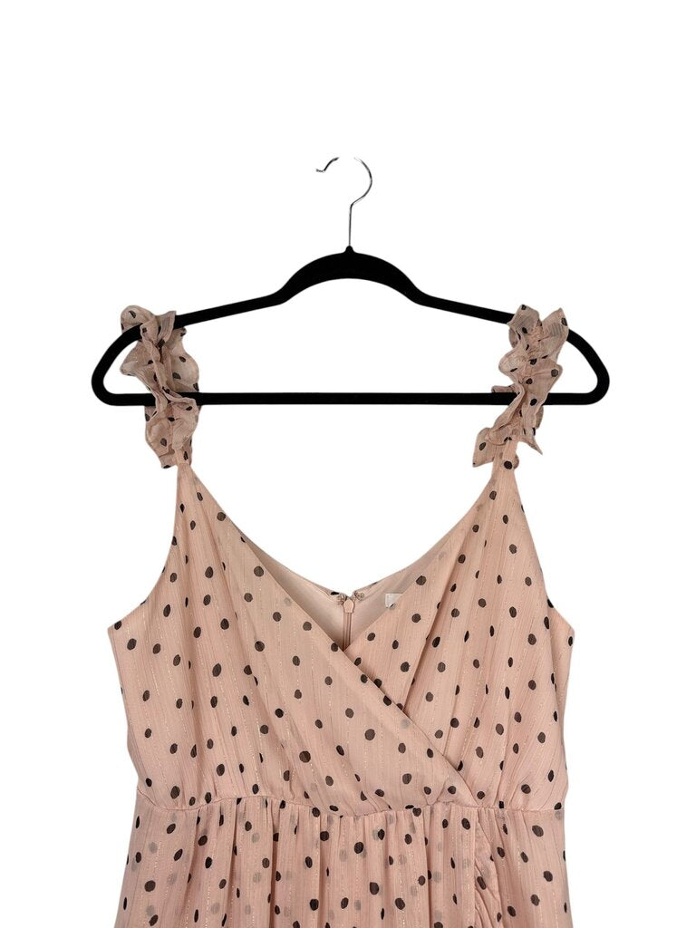 MADEWELL SHIMMER POLKA DOT DRESS