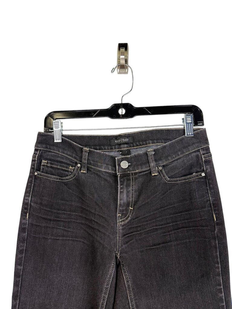 WHBM LOW RISE DENIM CAPRIS