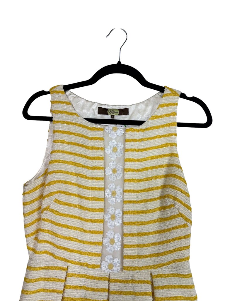 EVA FRANCO DAISY STRIPED DRESS