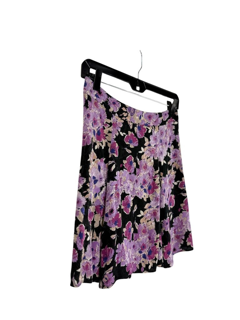 SEZANE FLORAL MINI SKIRT