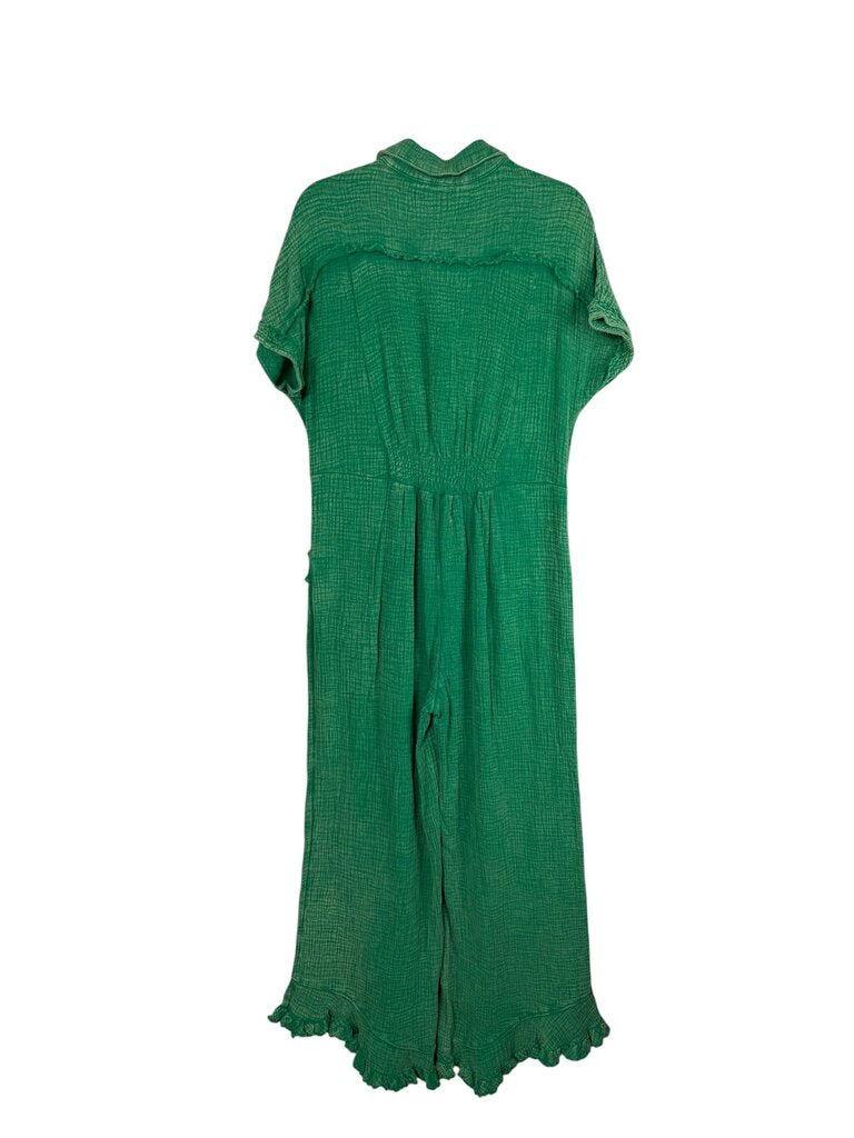 UMGEE GAUZE BUTTON JUMPSUIT