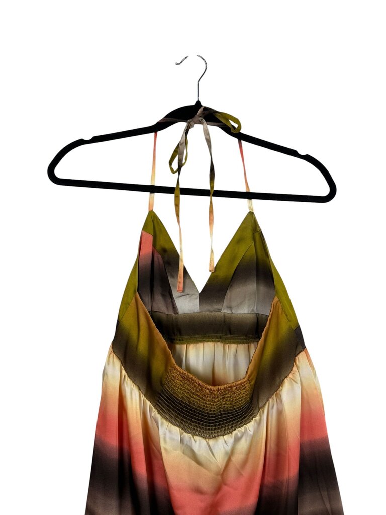 H&M HALTER OMBRE DRESS