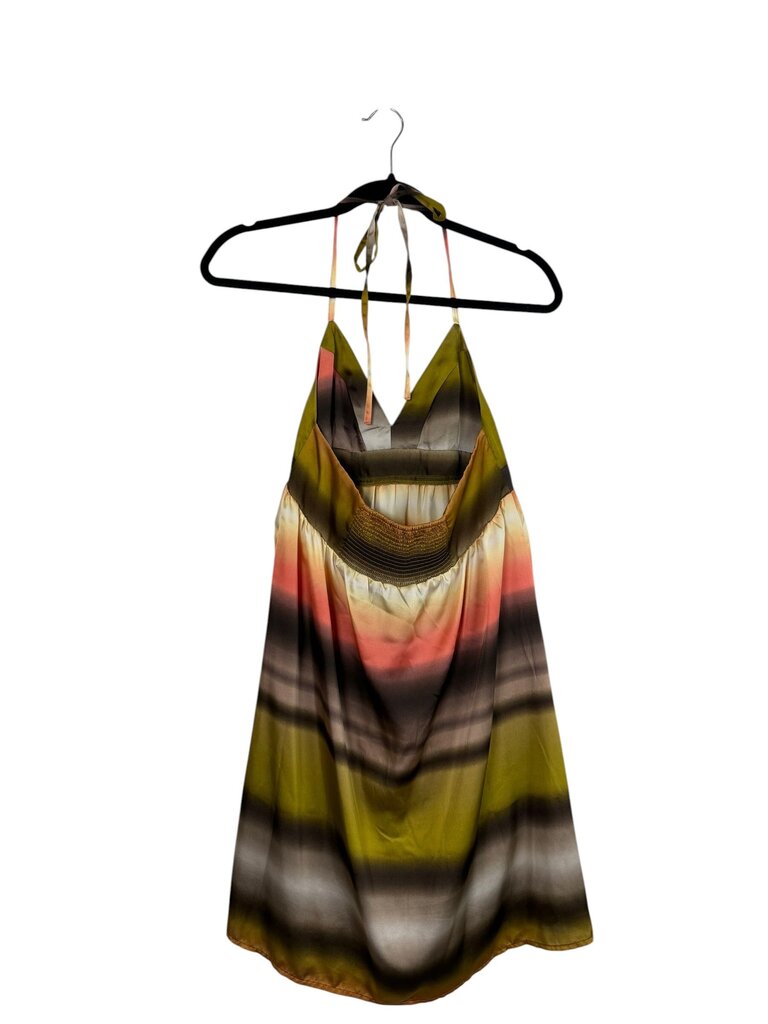H&M HALTER OMBRE DRESS