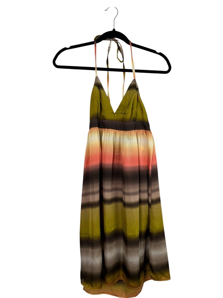 H&M HALTER OMBRE DRESS