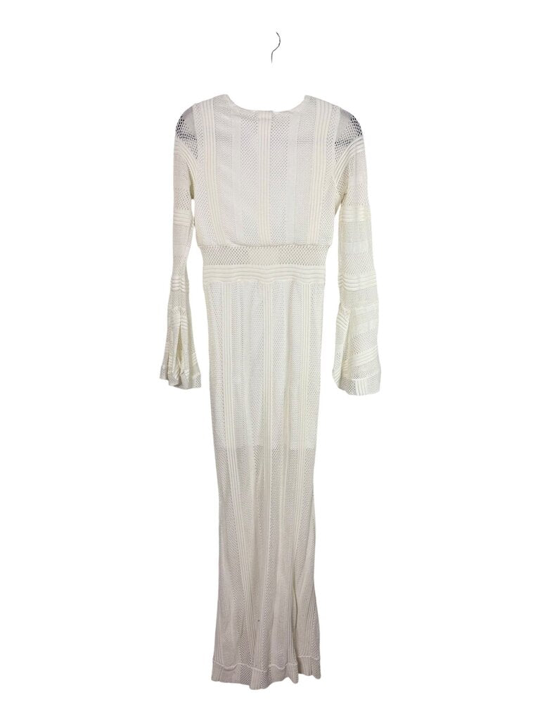 VENUS CROCHET KNIT MAXI DRESS