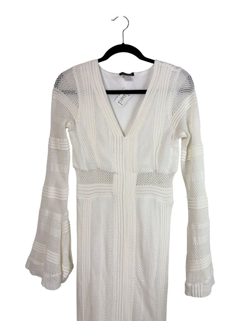 VENUS CROCHET KNIT MAXI DRESS