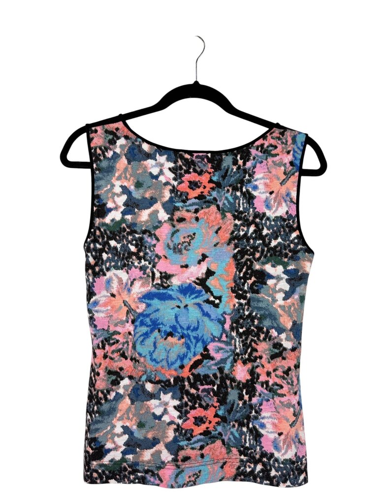 NIC + ZOE MESH FLORAL TOP