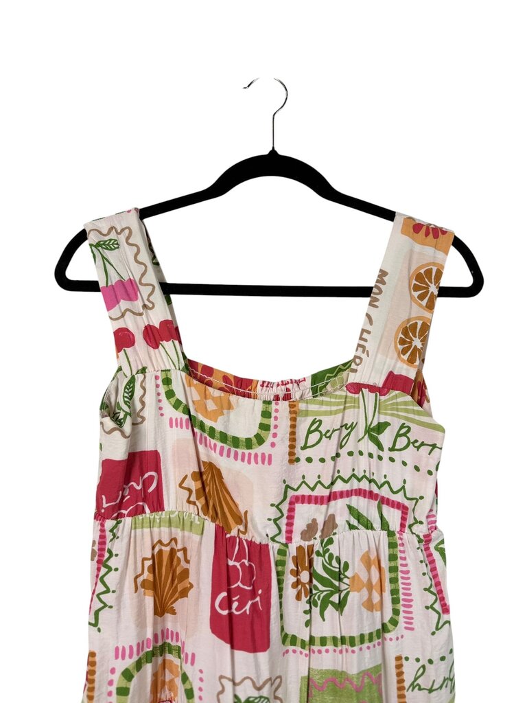 JADE BY JANE PATCHWORK PRINT MAXI DRESS