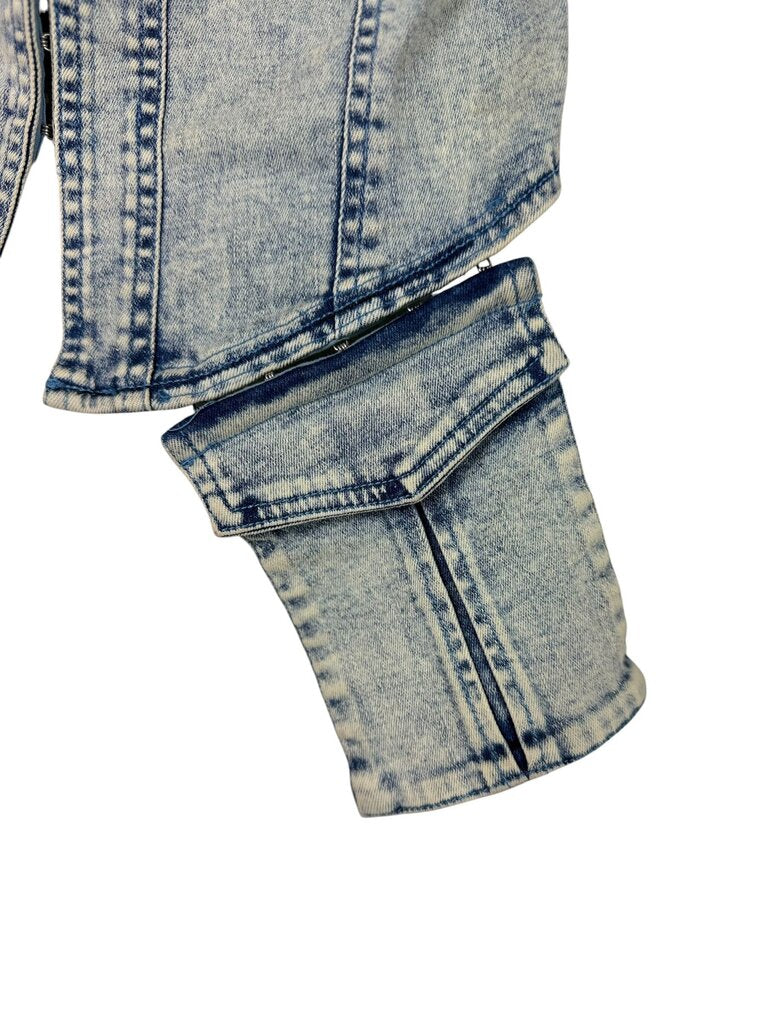 AKIRA ACID WASH CORSET