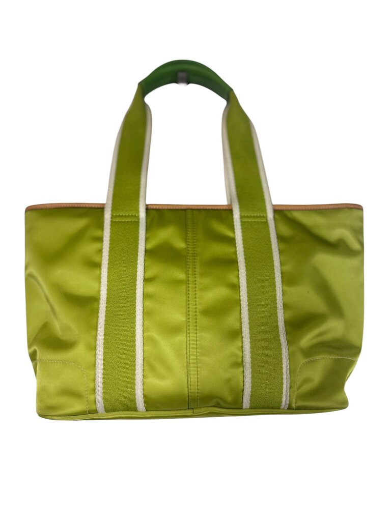 COACH SATIN MINI TOTE