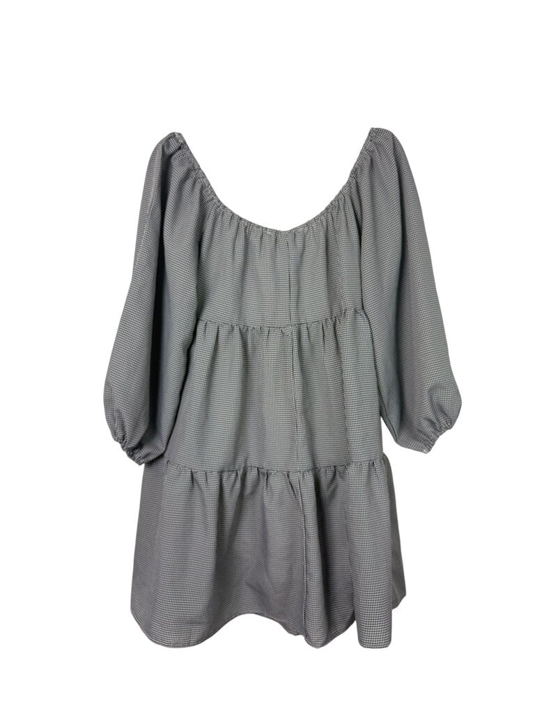 HYFVE HYFVE HYFVE GINGHAM BABYDOLL DRESS