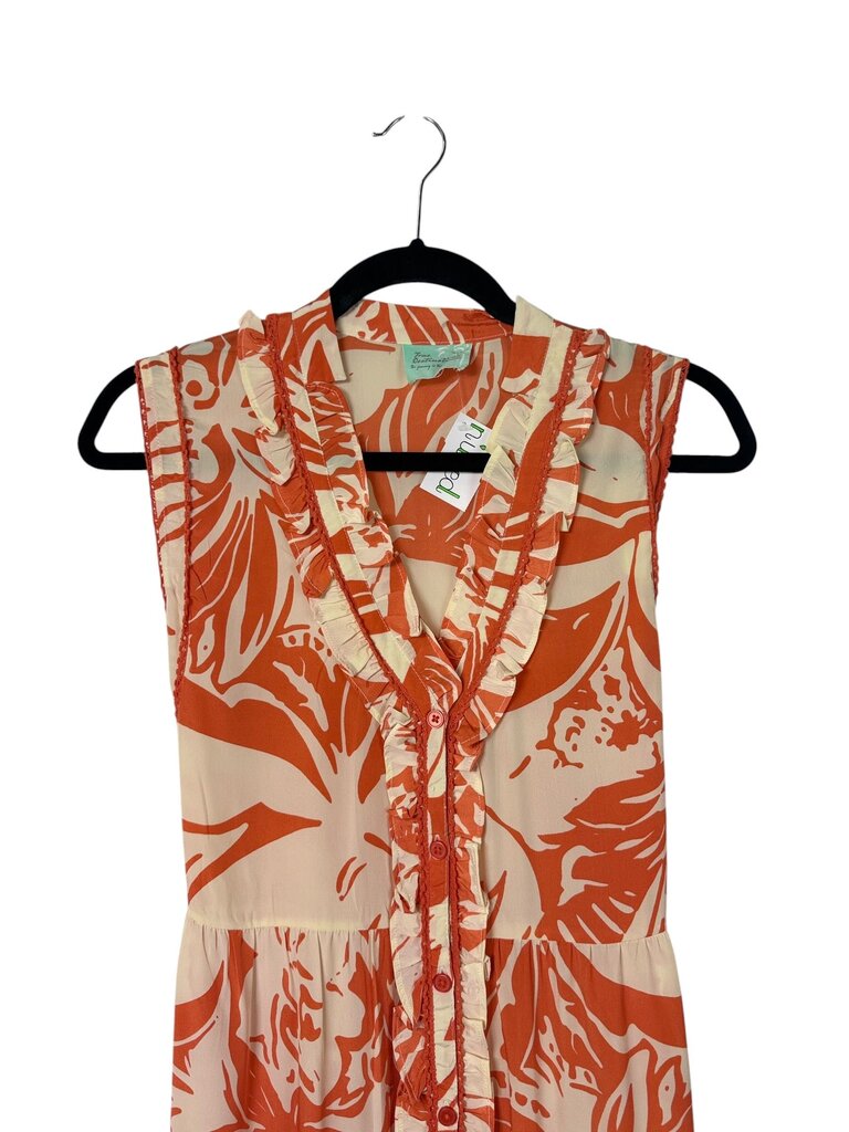 TRUE DESTINATIONS FLORAL MAXI DRESS