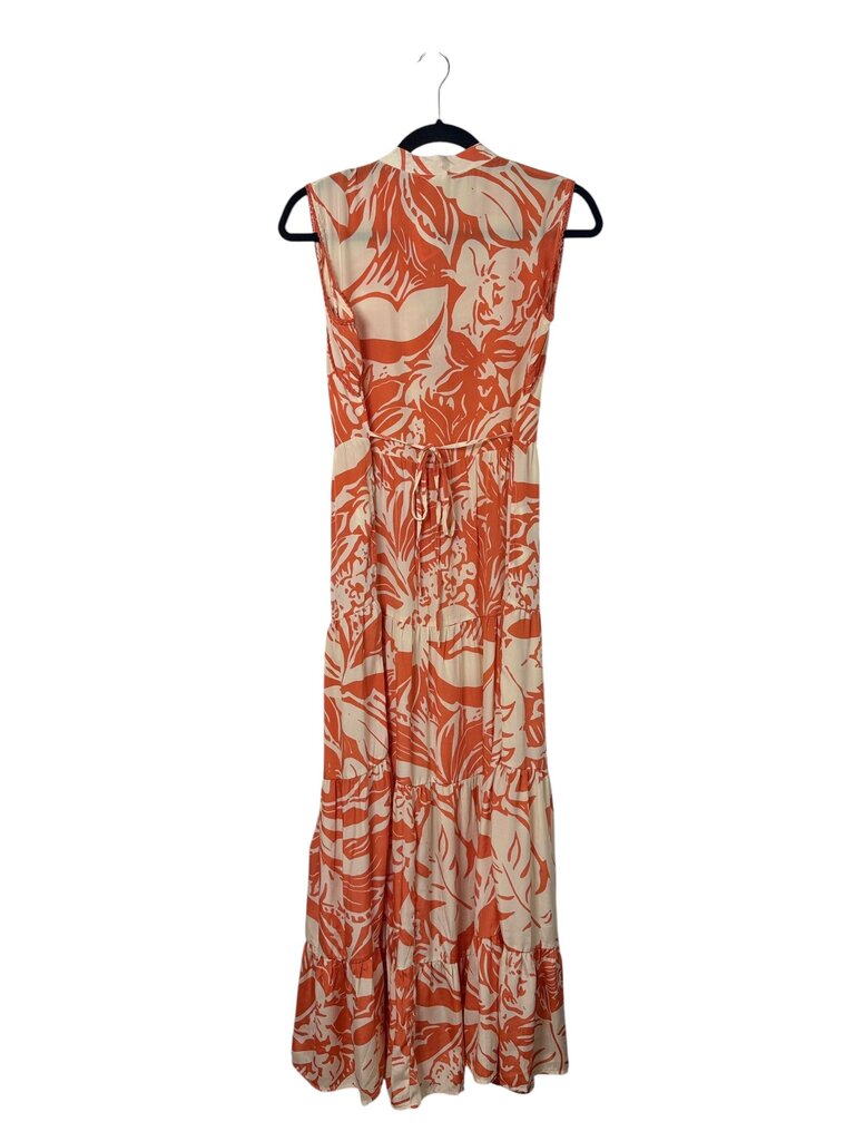 TRUE DESTINATIONS FLORAL MAXI DRESS
